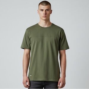 CROSBY & HOWARD Olive Green T-Shirt
